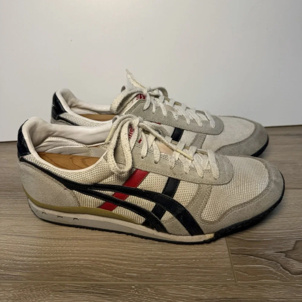 Onitsuka Tiger SERRANO Red Black White F8311100 201 Authentic
